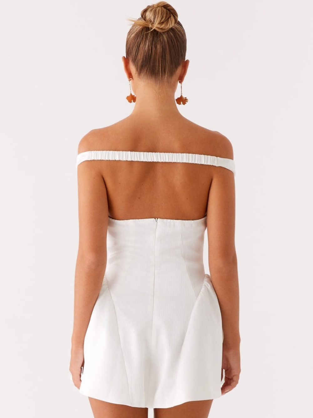 NWT Peppermayo Cavella Mini Dress White Size 8 - Picture 4 of 9
